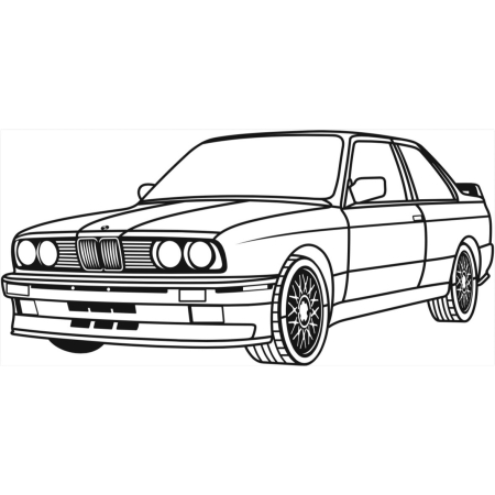 BMW M3 E30 wzór 4